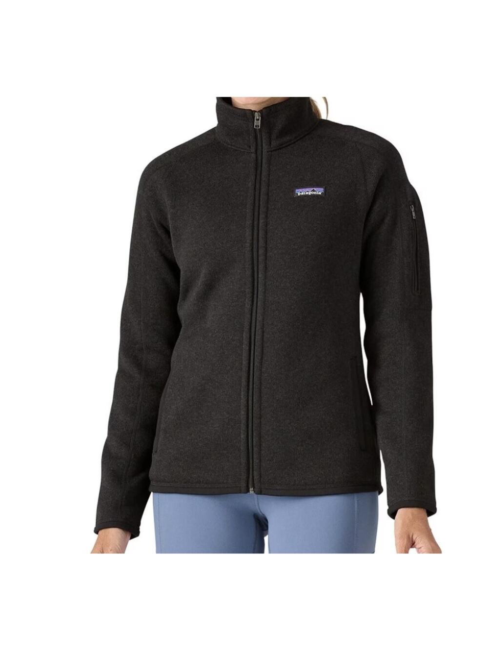 New Patagonia Better Sweater Fleece Jacket Black Women's Large